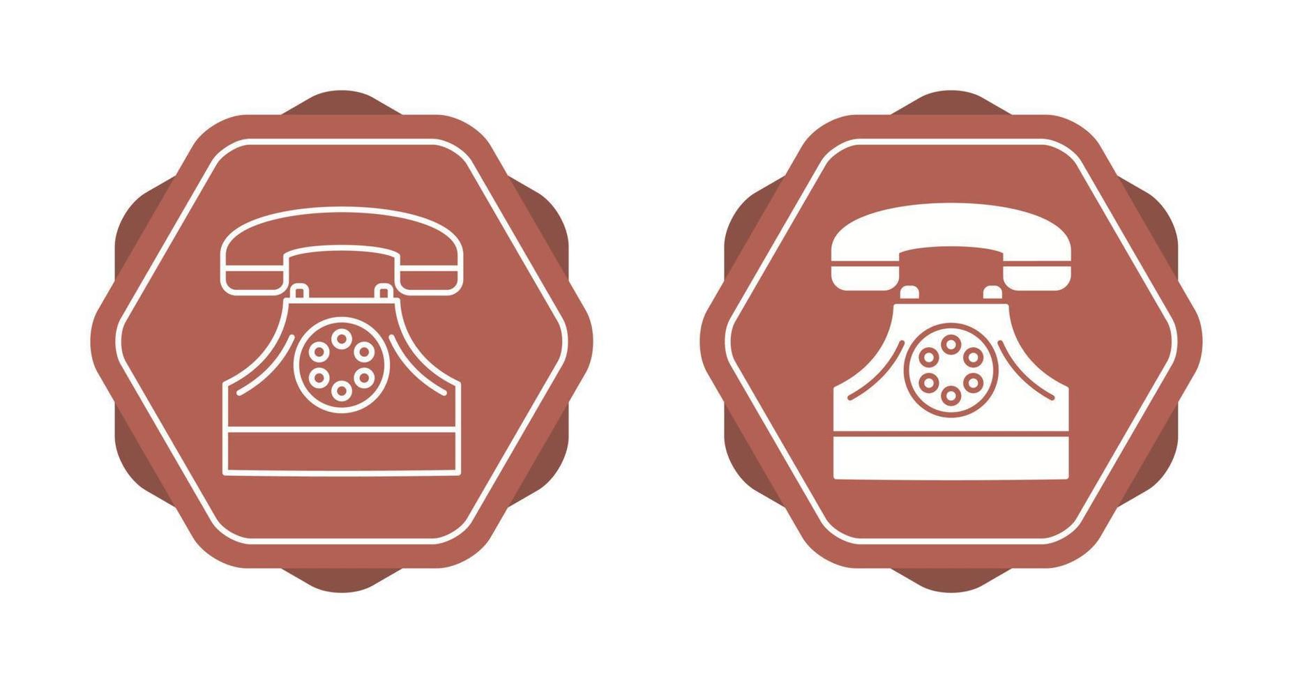 Telephone Vector Icon