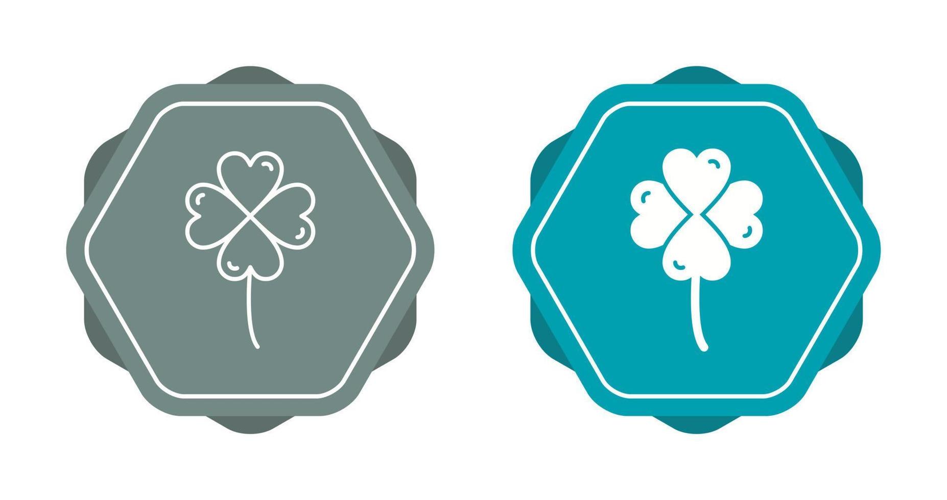 Clover Vector Icon