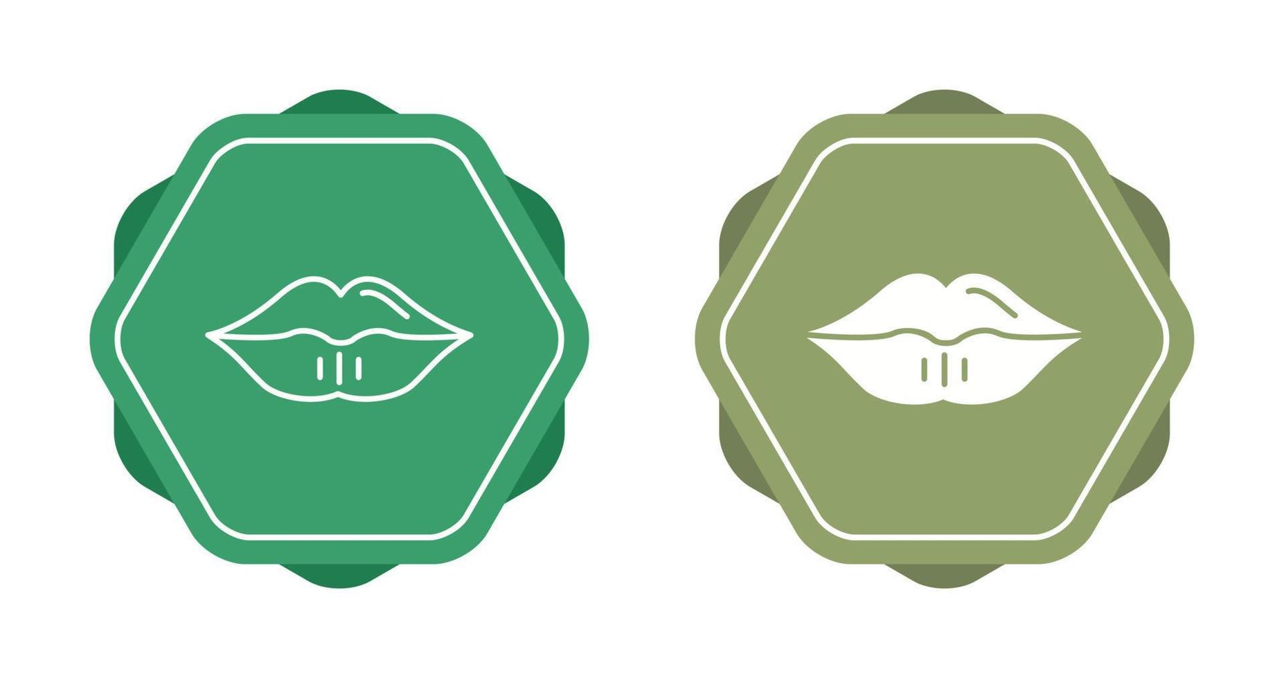 Lips Vector Icon