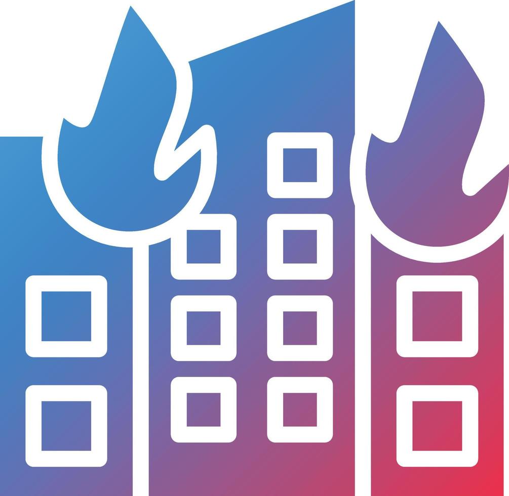 2993 - Building Fire.eps vector