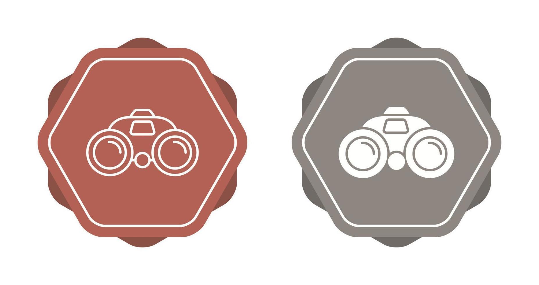 Binocular Vector Icon