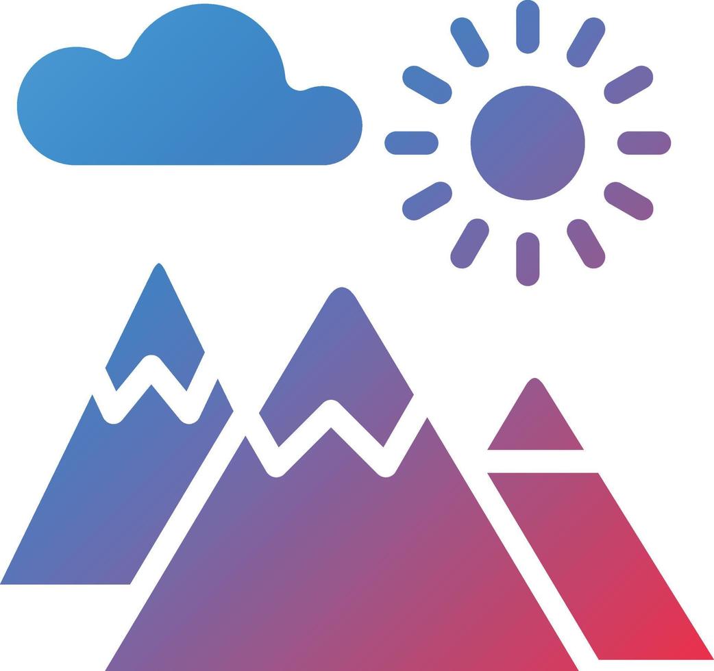 2760 - Mountains.eps vector