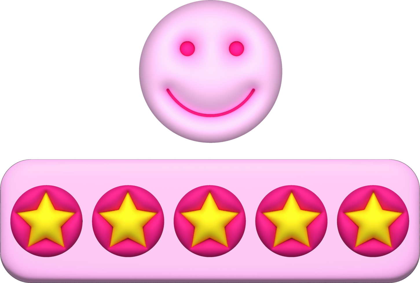 review 3d rating stars for best excellent services rating for satisfaction. Review for quality customer rating feedback. png