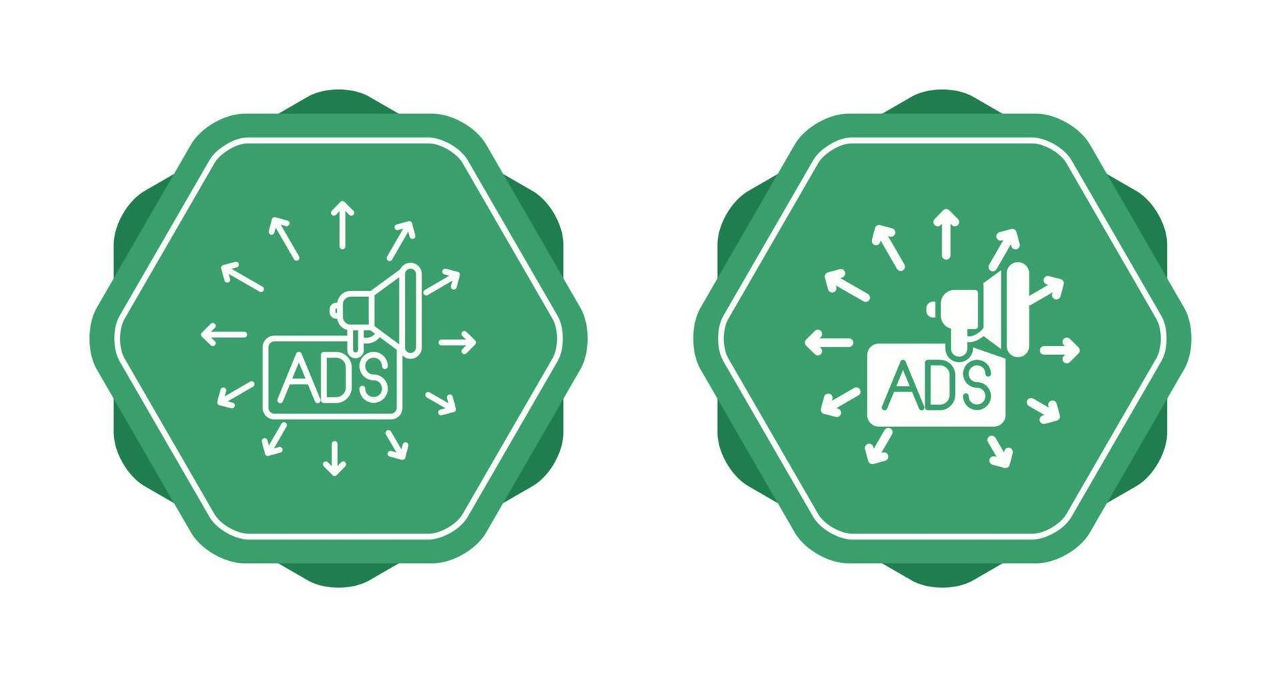 Advertising Submission Vector Icon