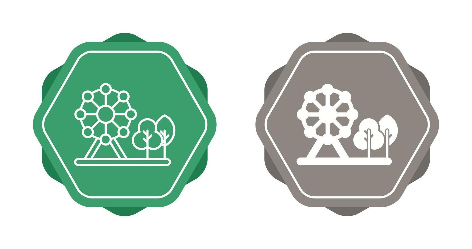 Park Vector Icon