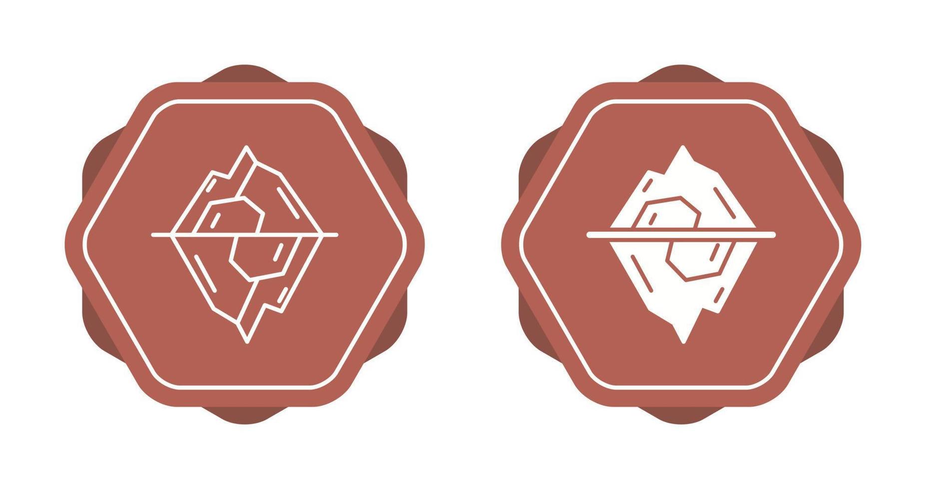 Iceberg Vector Icon