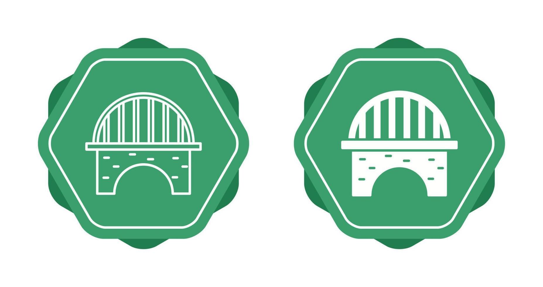 icono de vector de puente