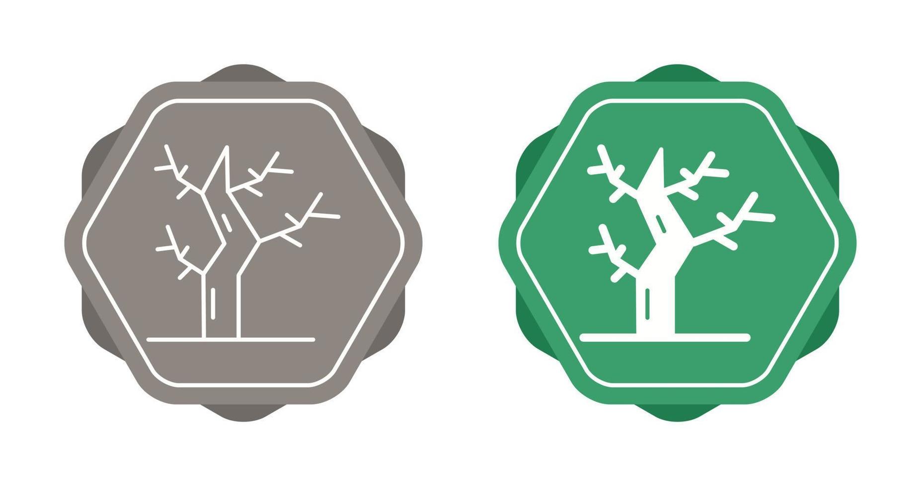 Dry Tree Vector Icon
