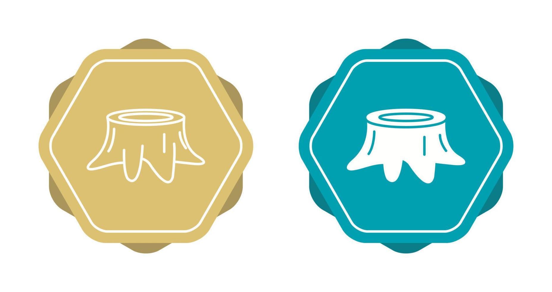 Stump Vector Icon