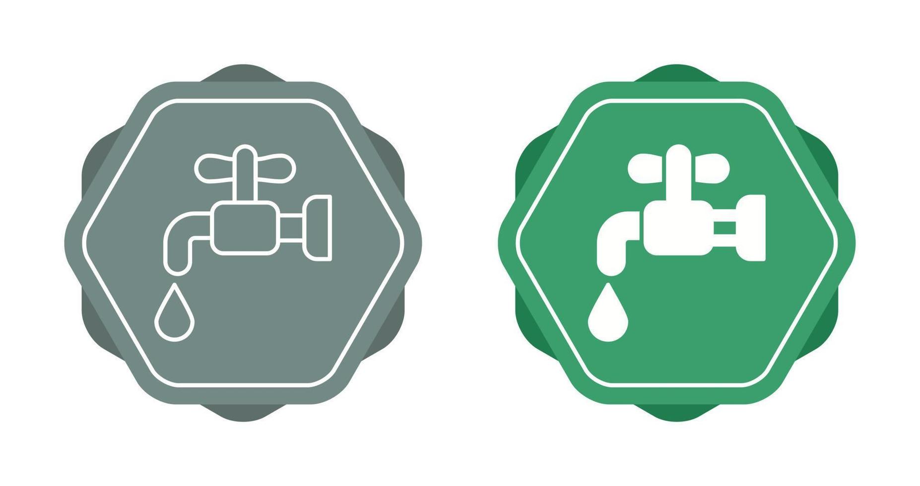 Water Tap Vector Icon