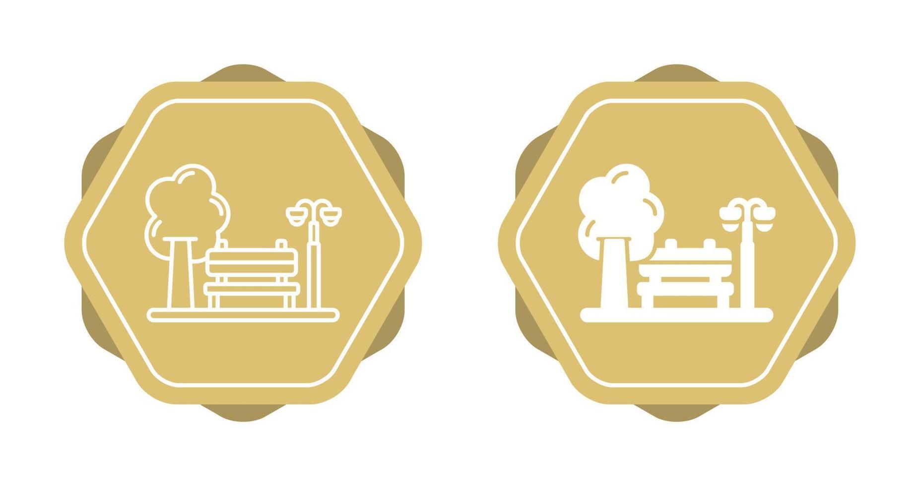 Park Vector Icon