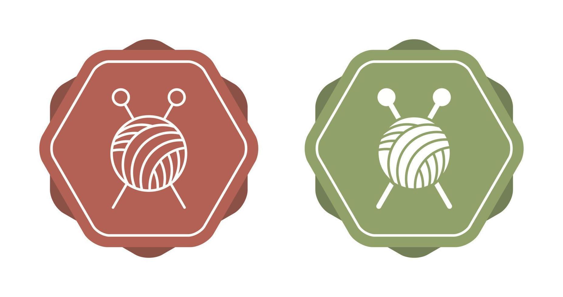 Knitting Vector Icon
