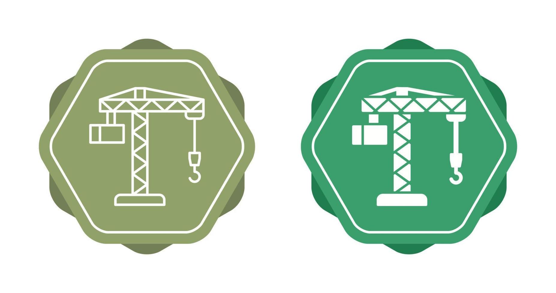 Crane Vector Icon