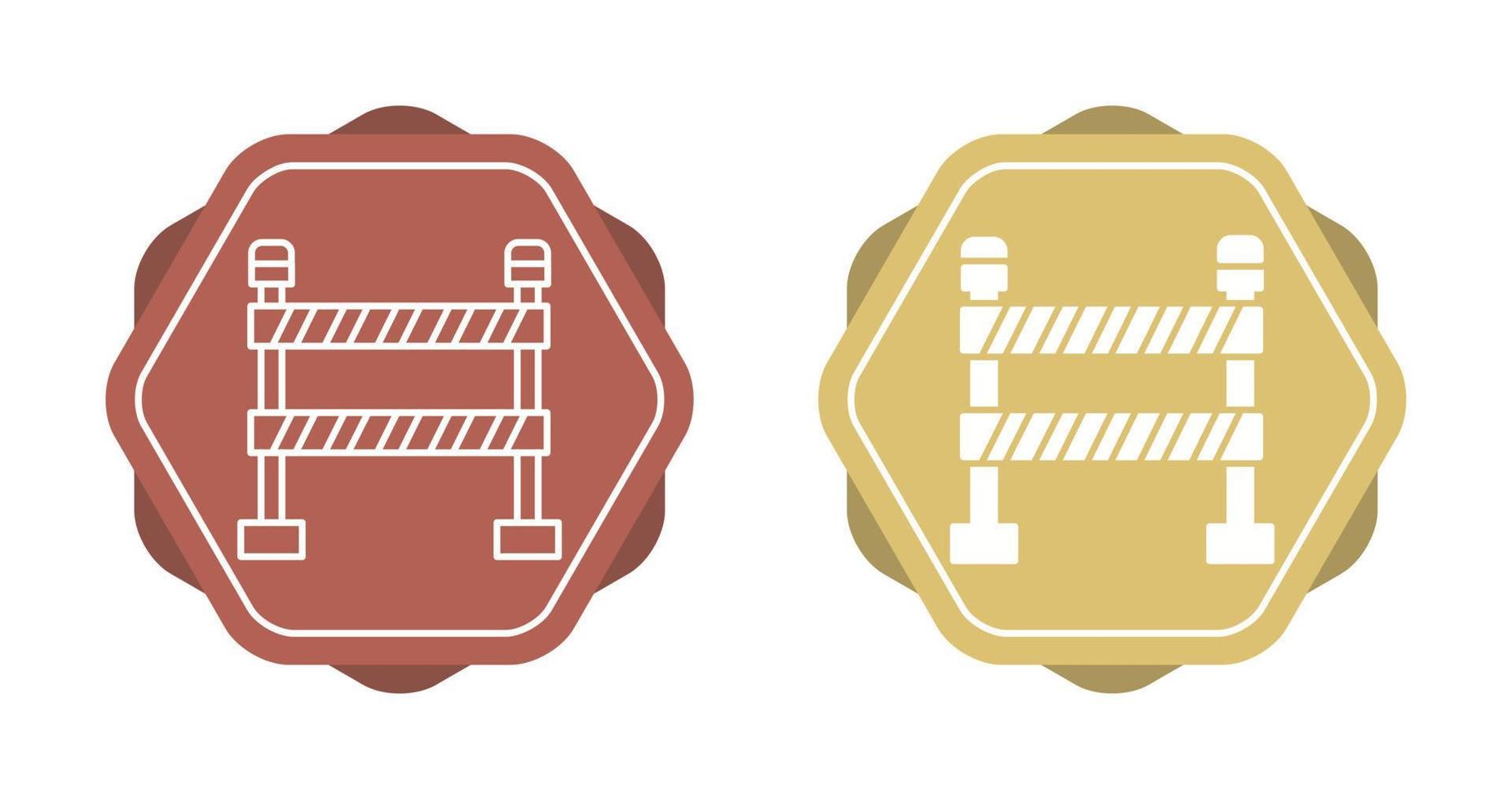 Police Line Vector Icon