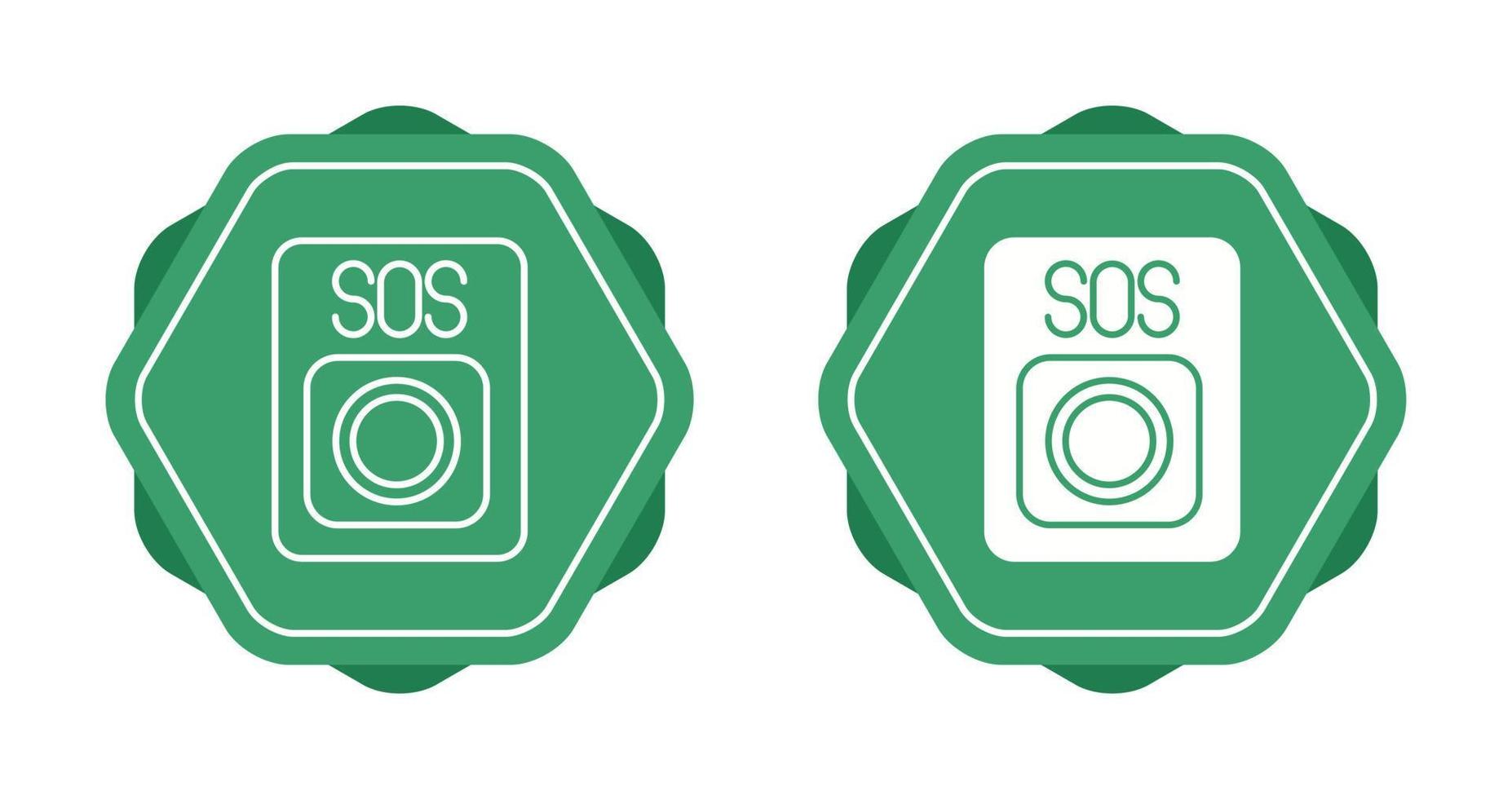 Sos Vector Icon