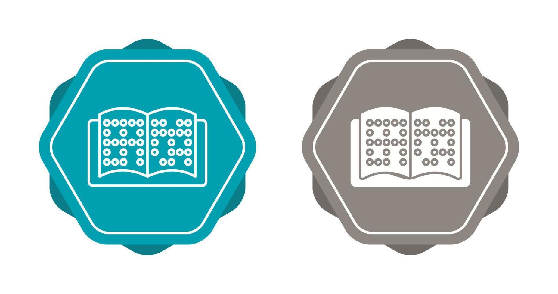 Braille Vector Icon