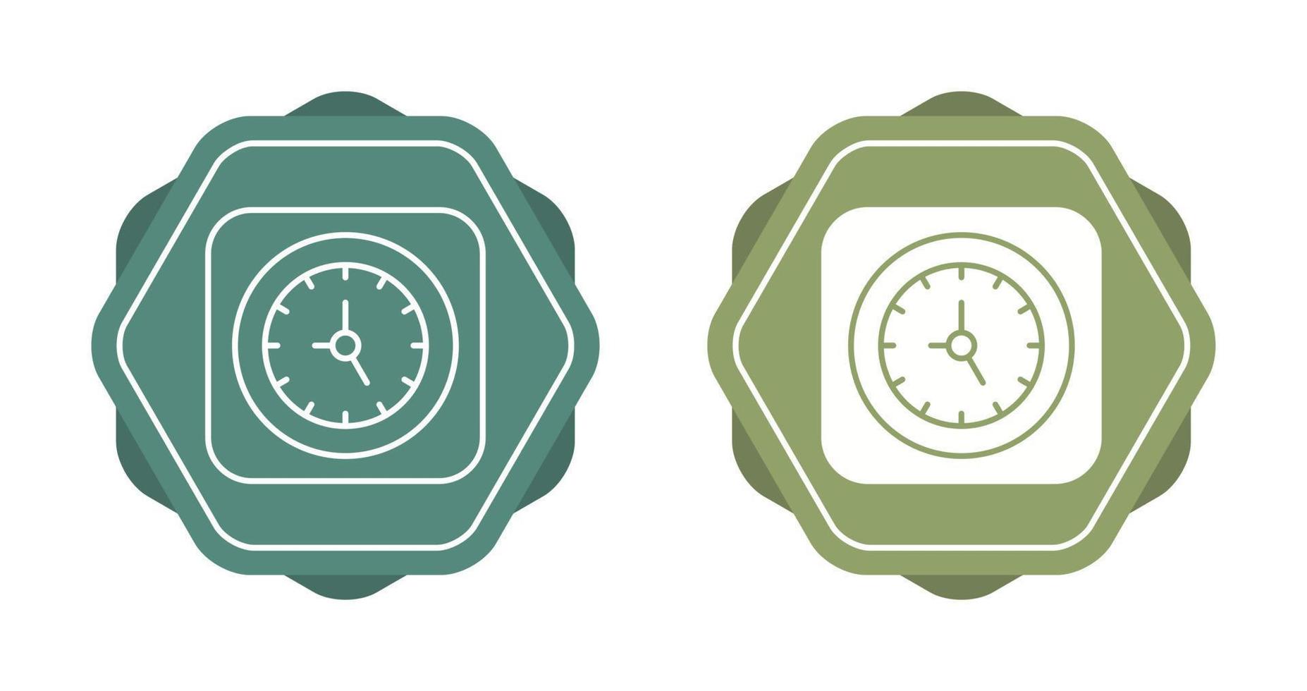 Clock Vector Icon