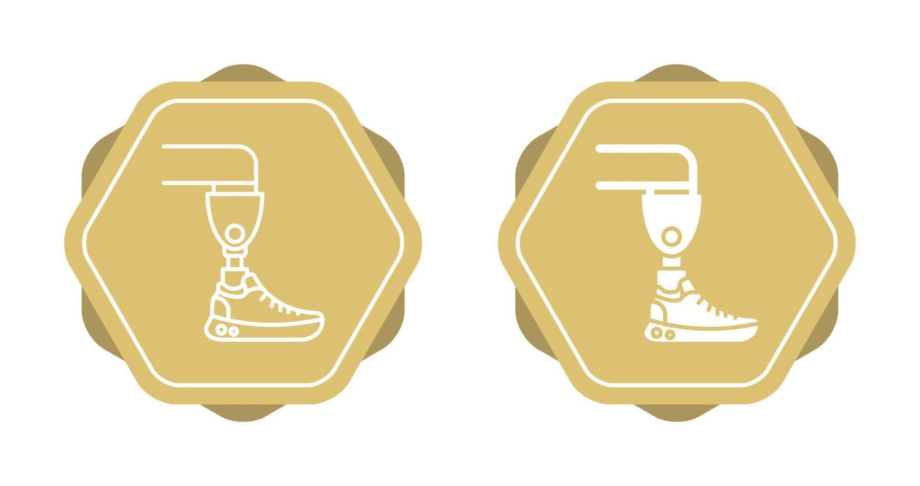 Prosthetics Vector Icon
