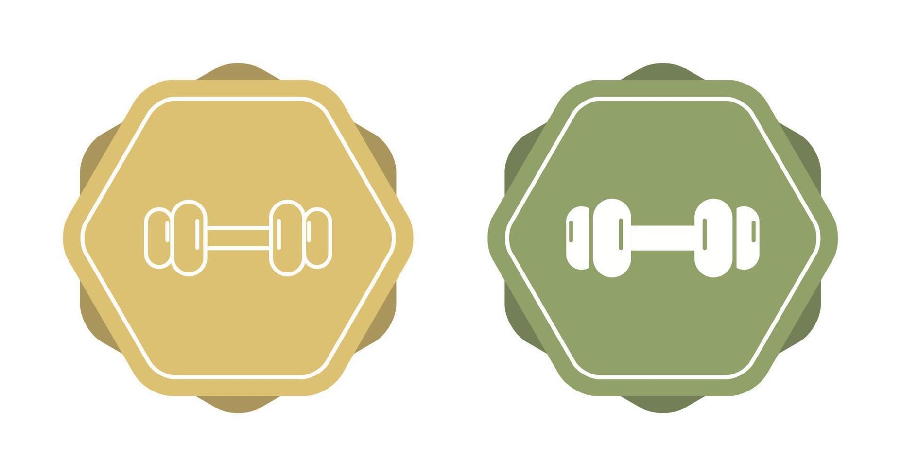Dumbbells Vector Icon