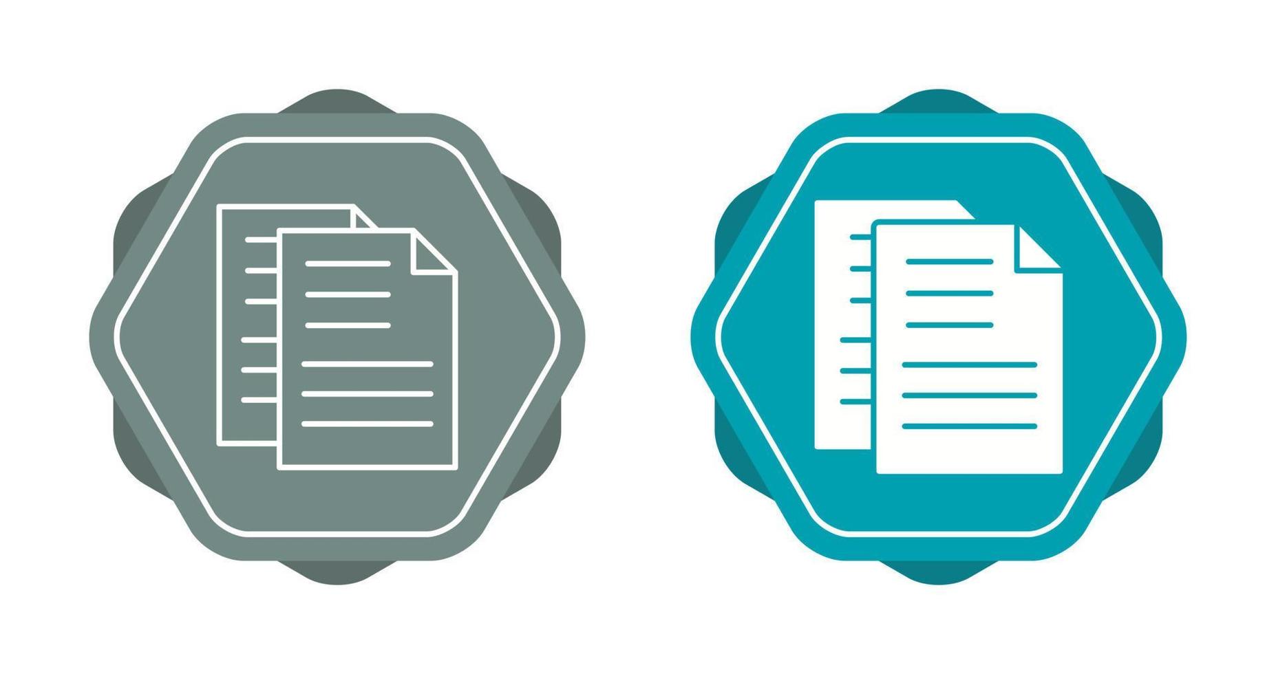 Files Vector Icon