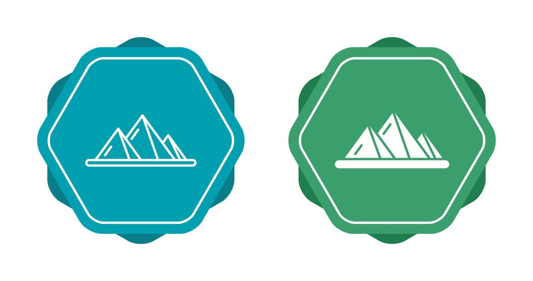 Pyramid Vector Icon