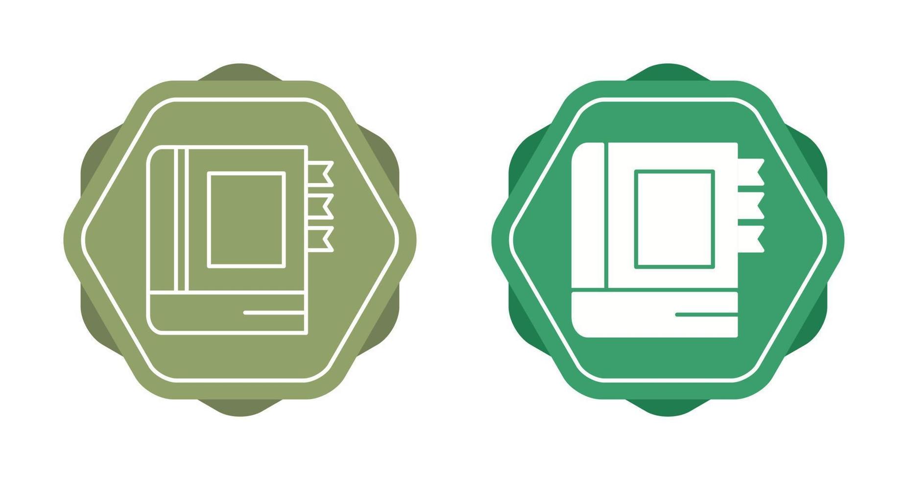 Diary Vector Icon