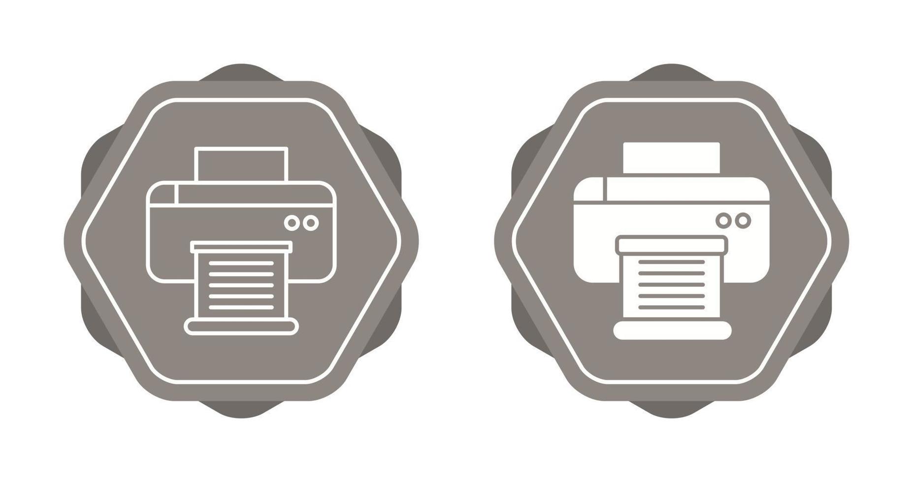 Printer Vector Icon