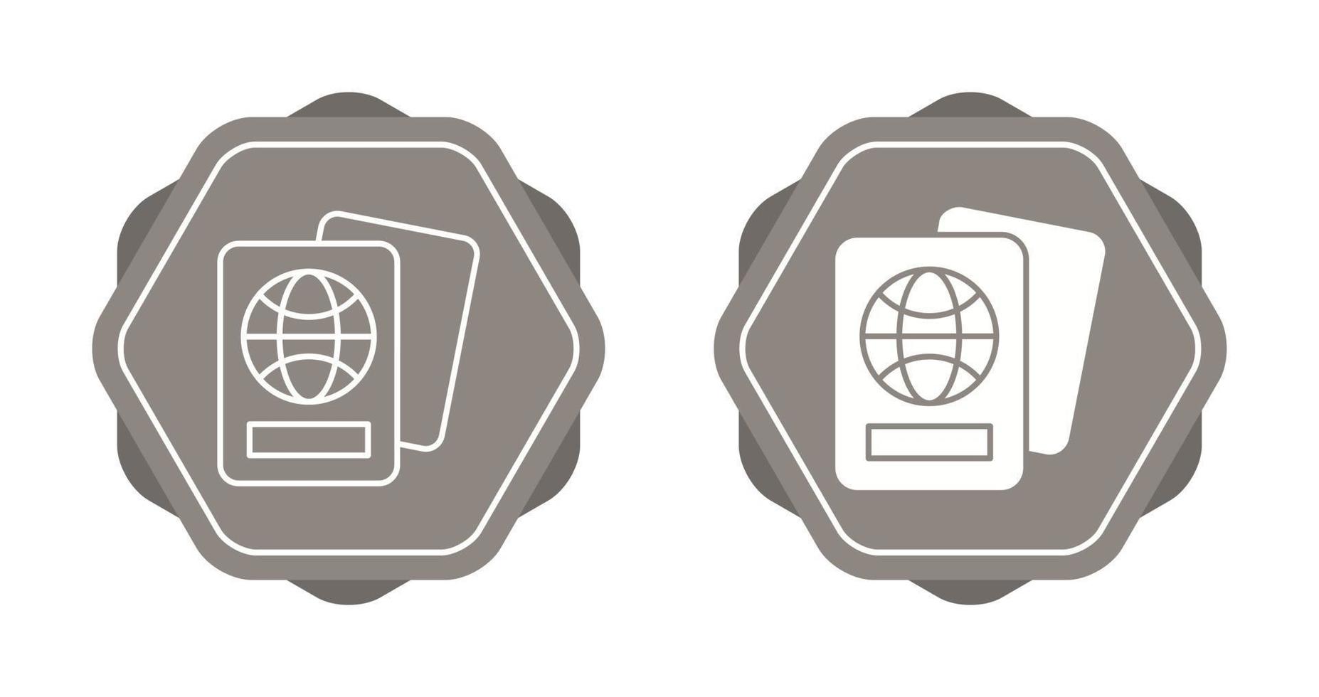 Passport Vector Icon