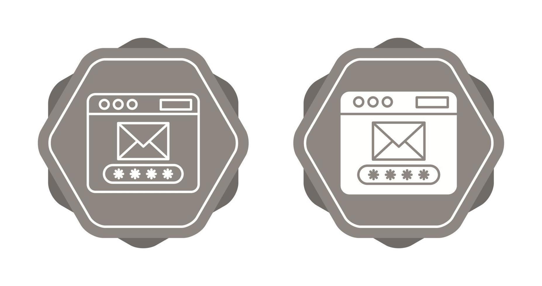 Mail Code Vector Icon