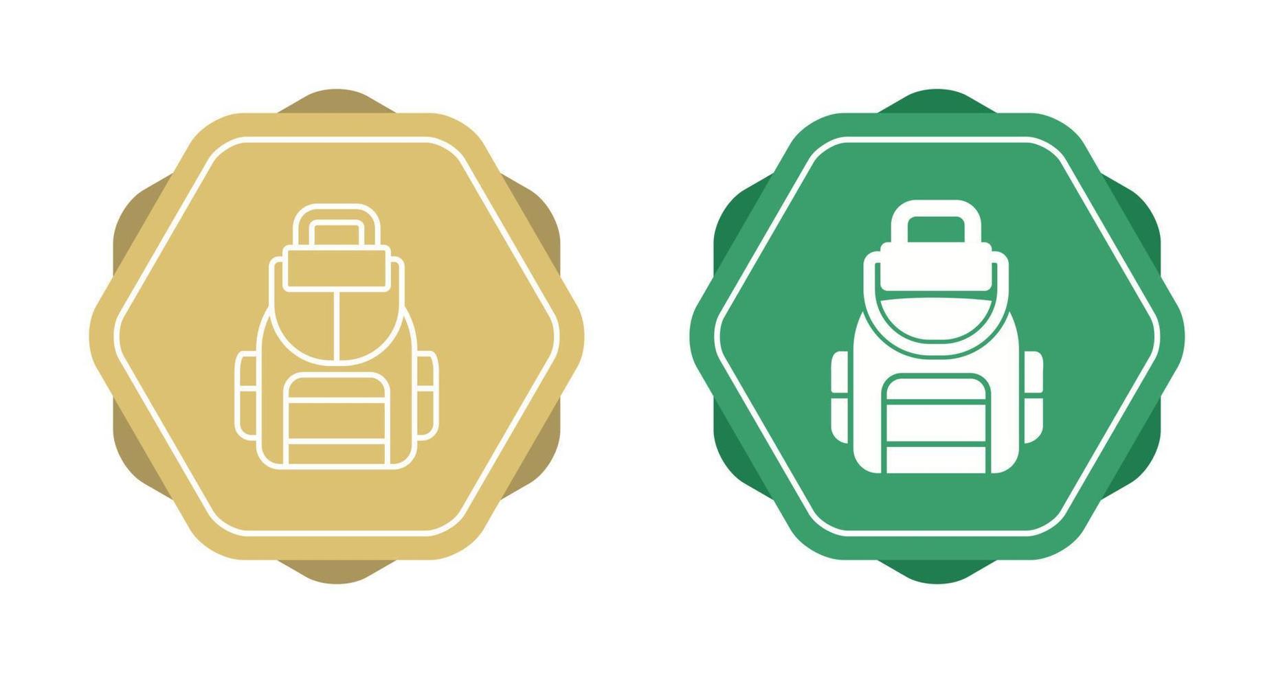 Backpack Vector Icon