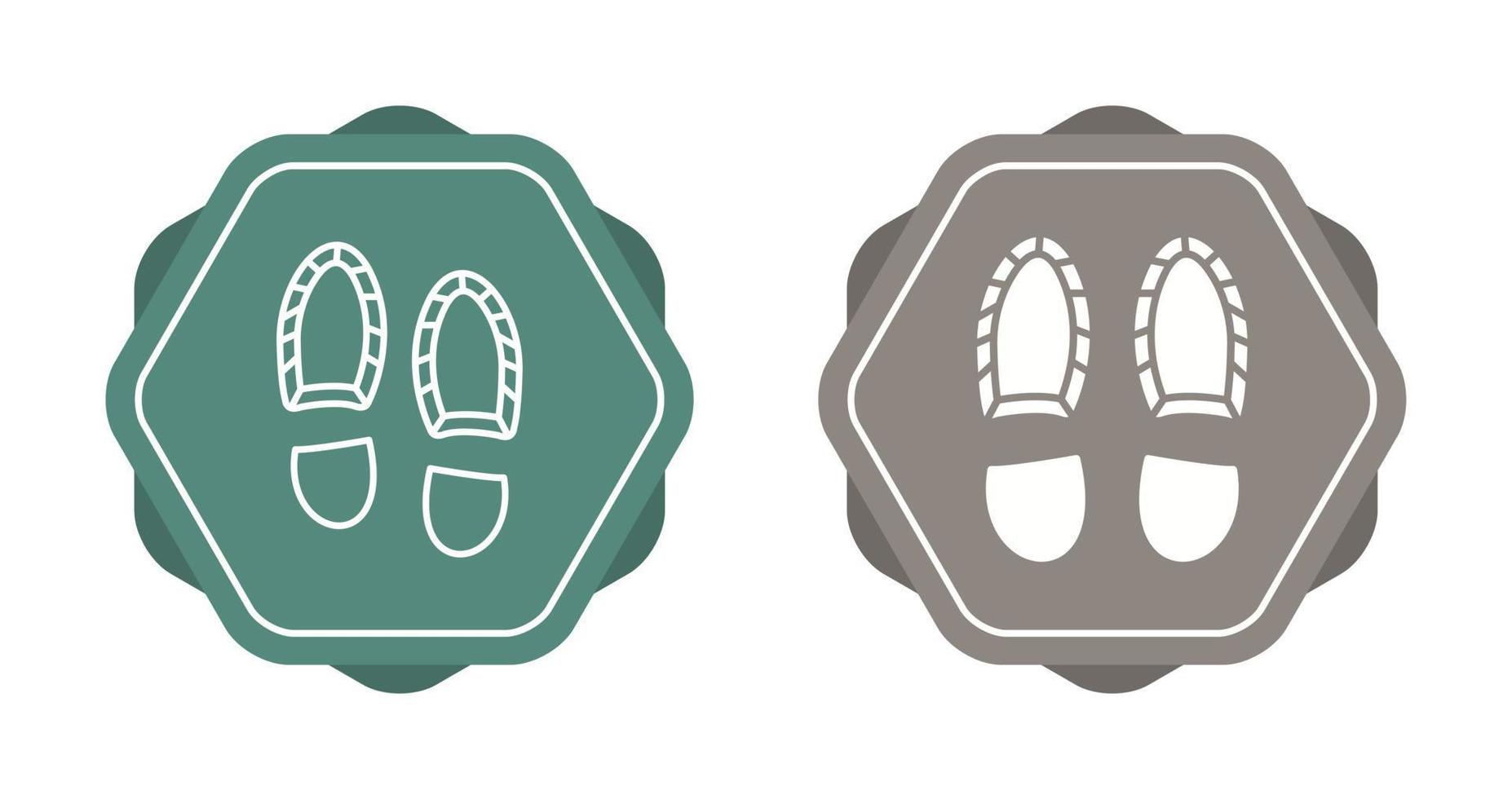 Footprint Vector Icon