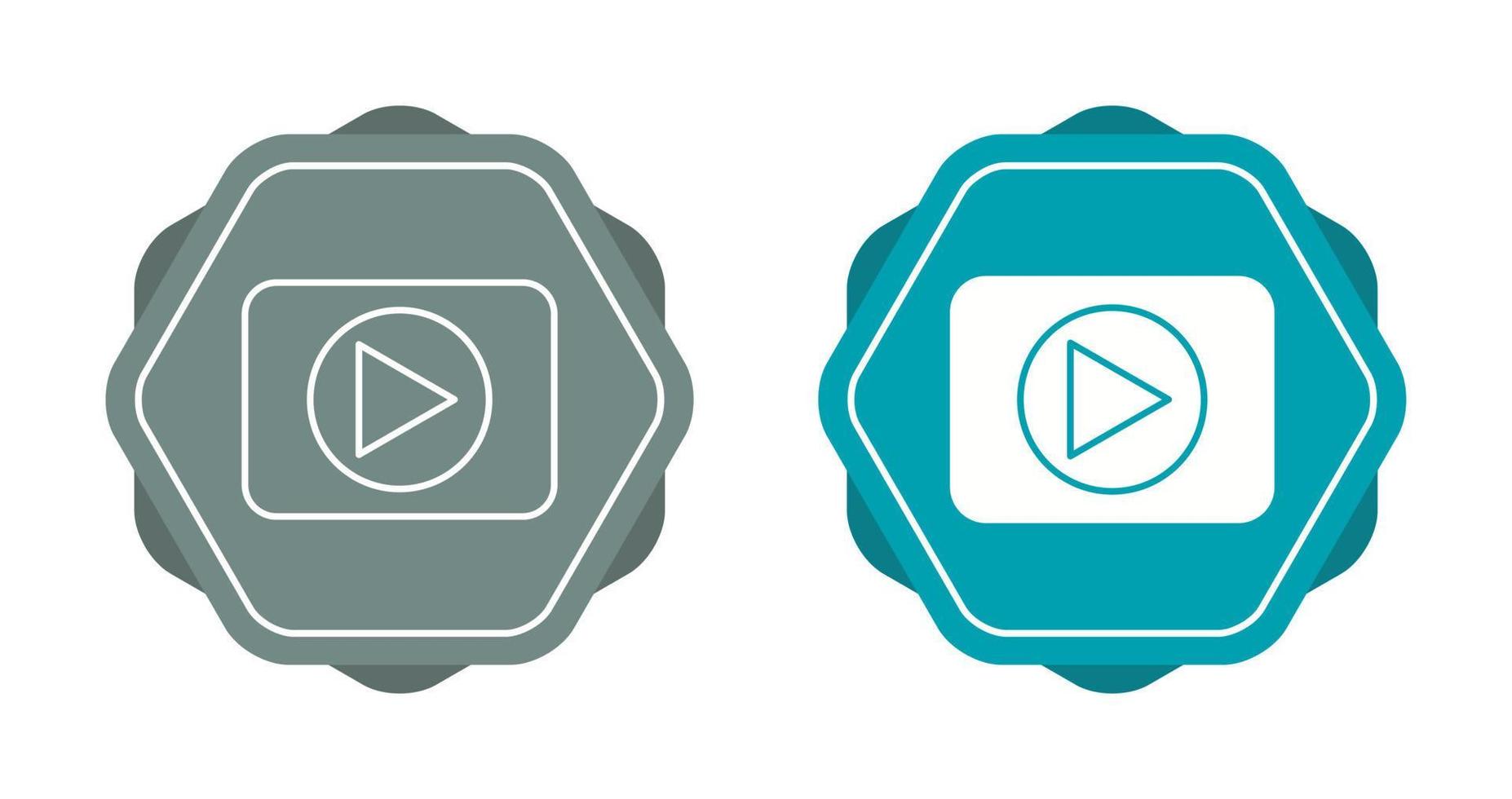 Play Button Vector Icon