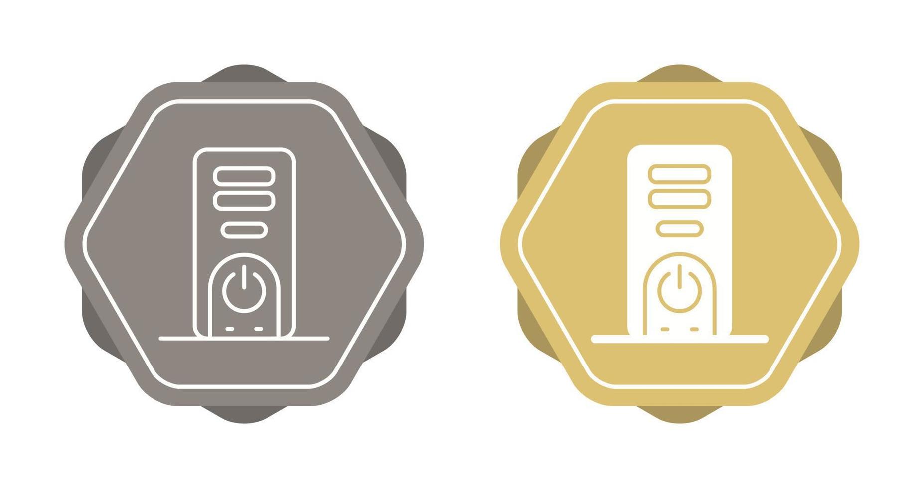 Cpu Tower Vector Icon