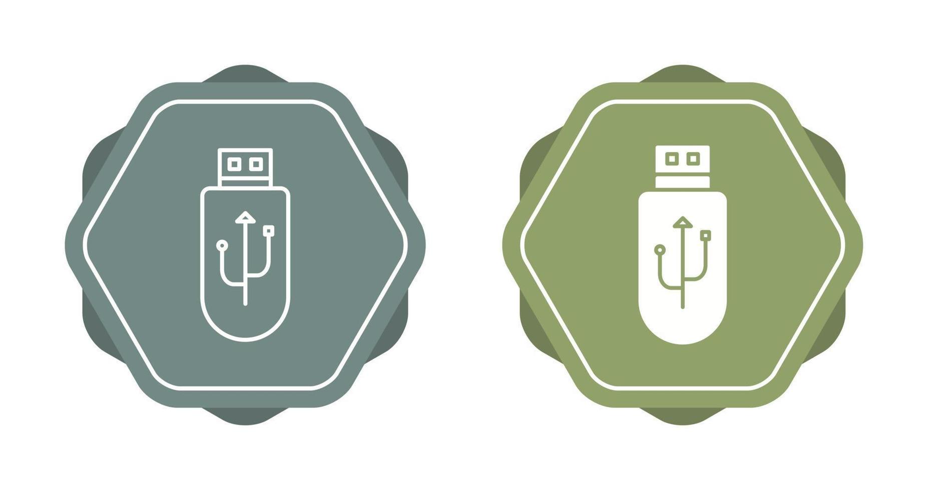 Usb Drive Vector Icon