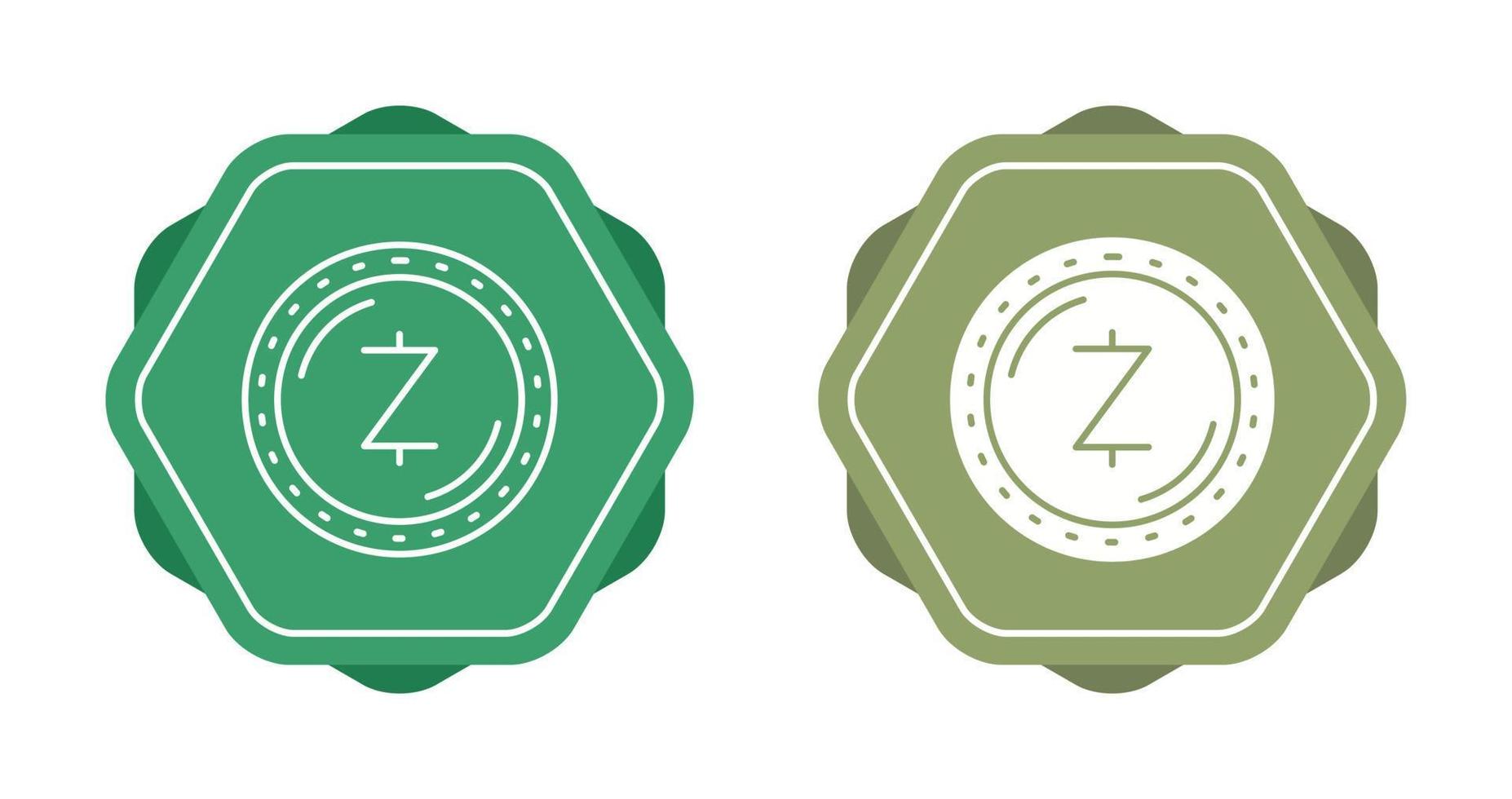 Zcash Currency Vector Icon