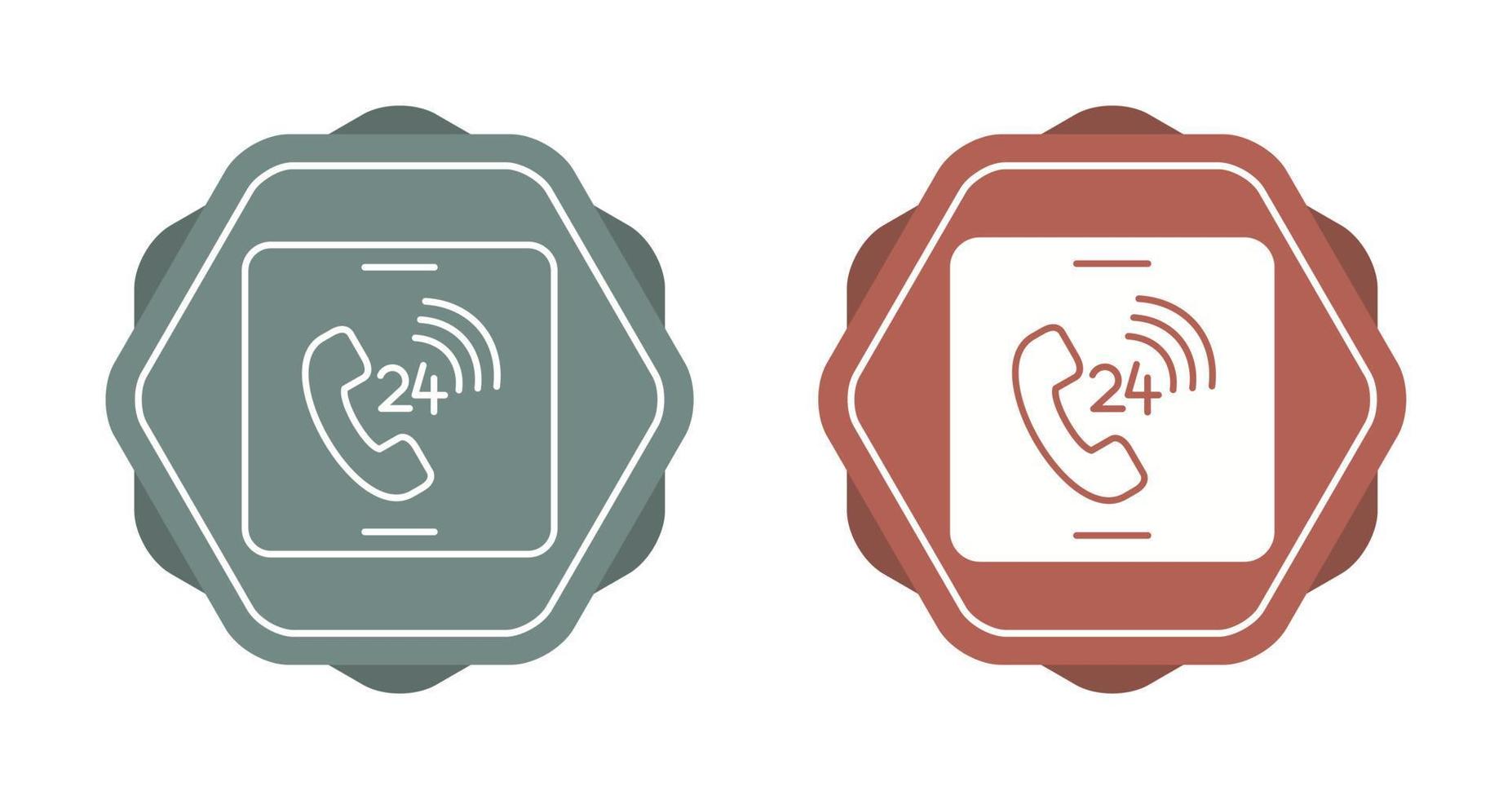 24 hour Vector Icon