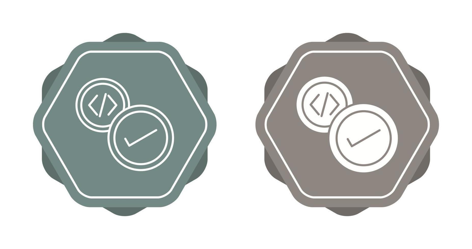 Mark Vector Icon