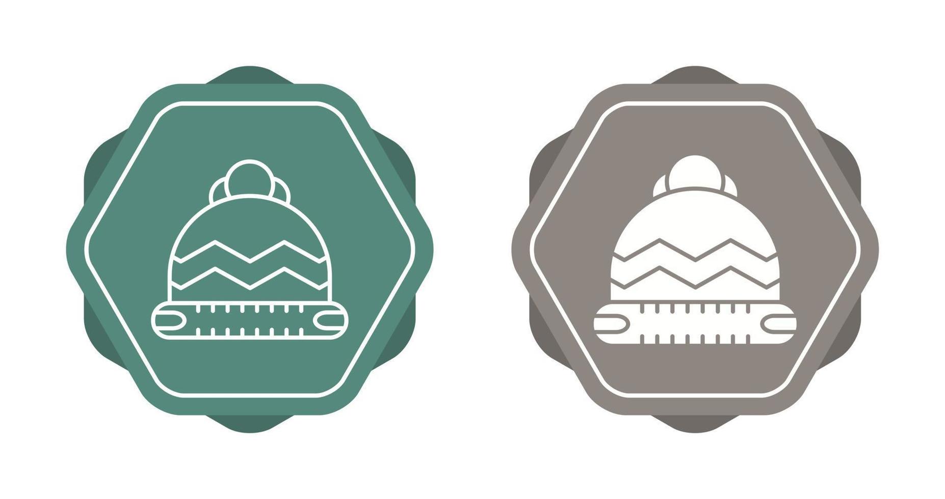 Wool Hat Vector Icon