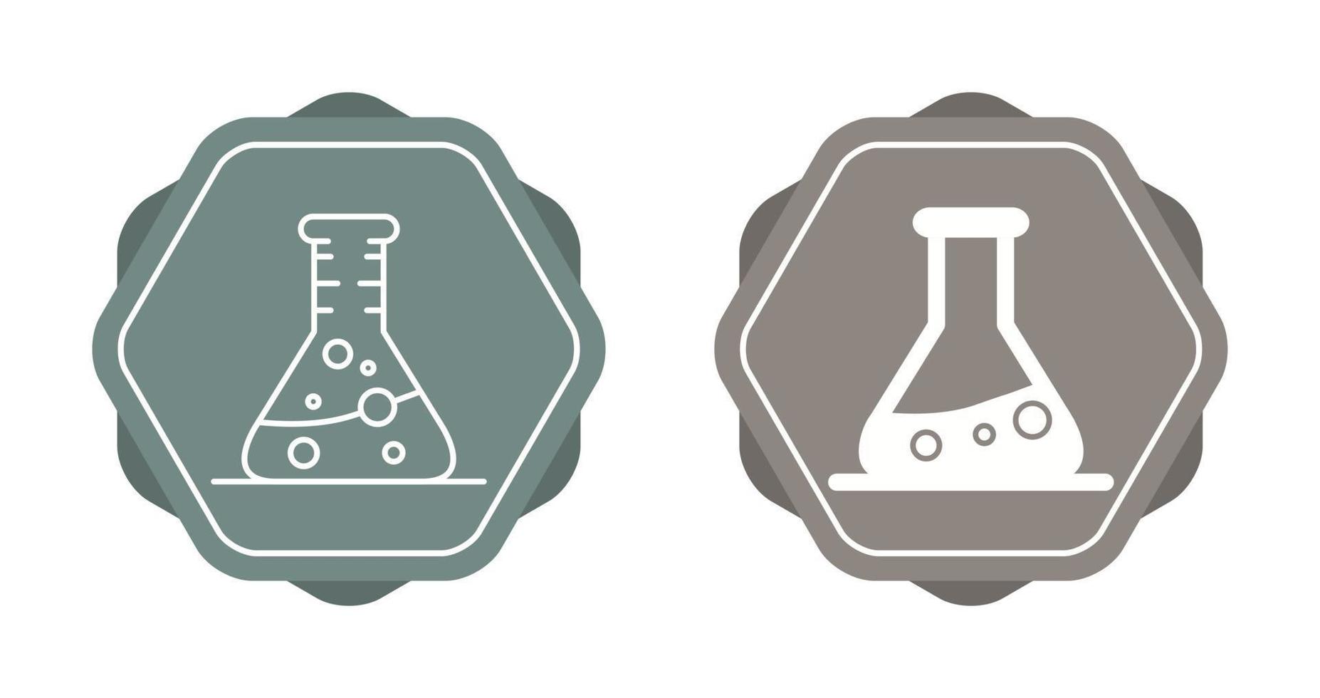 Flasks Vector Icon