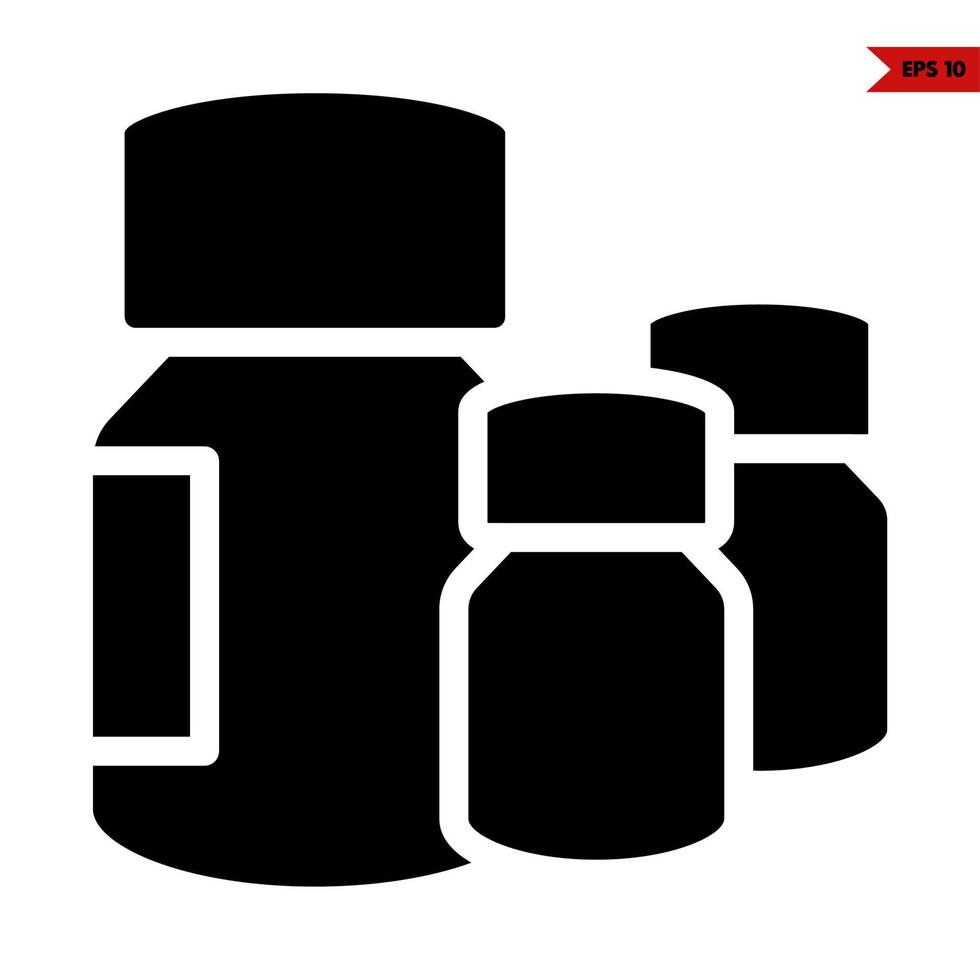 action needed glyph icon vector