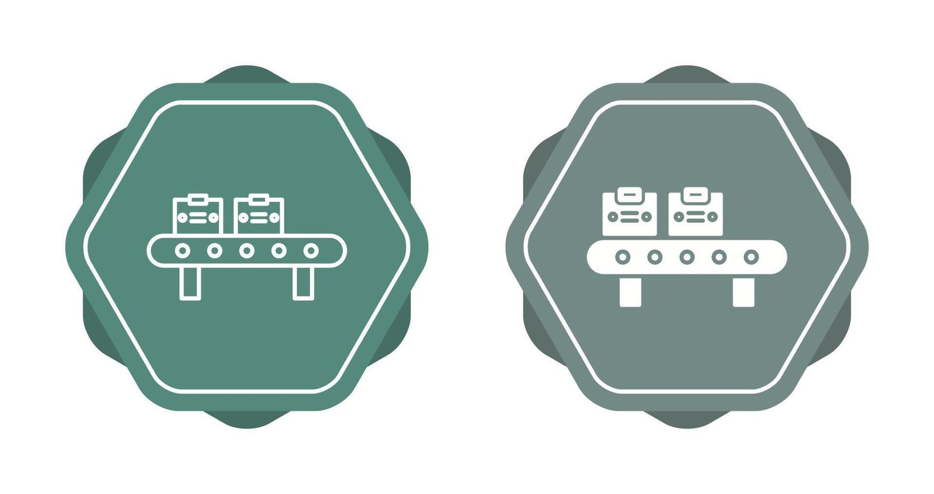 Conveyor Vector Icon