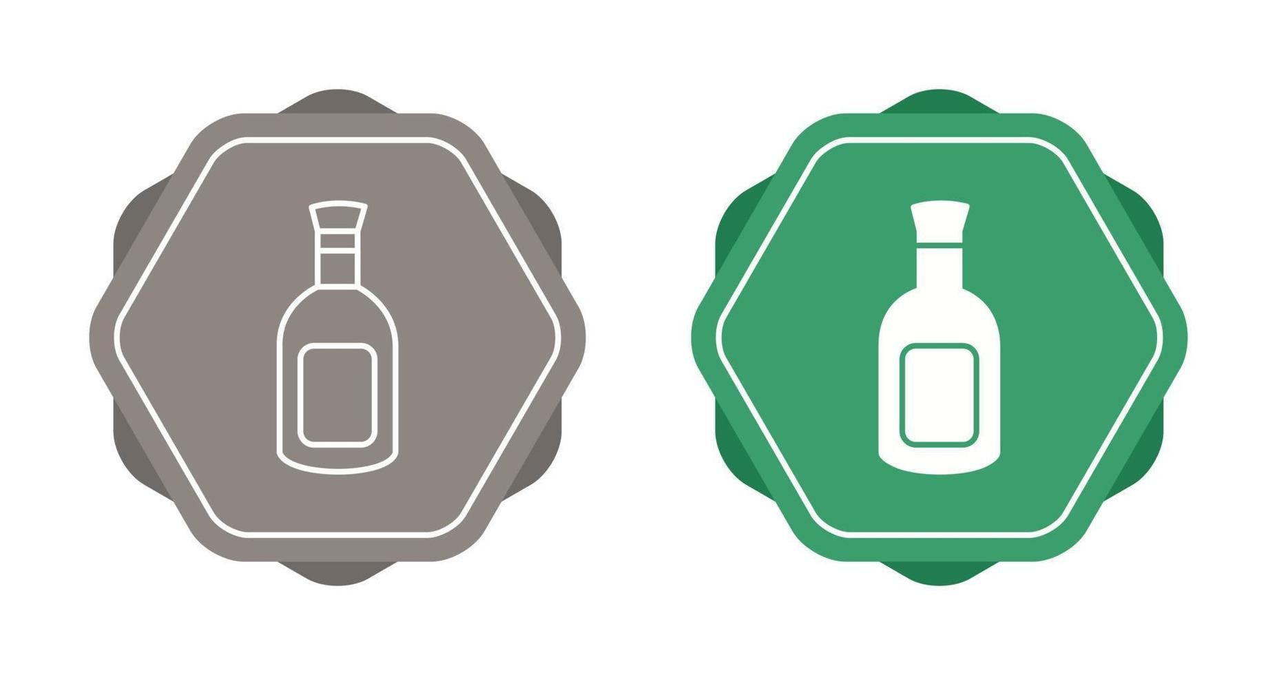 Drink Bottle Vector Icon