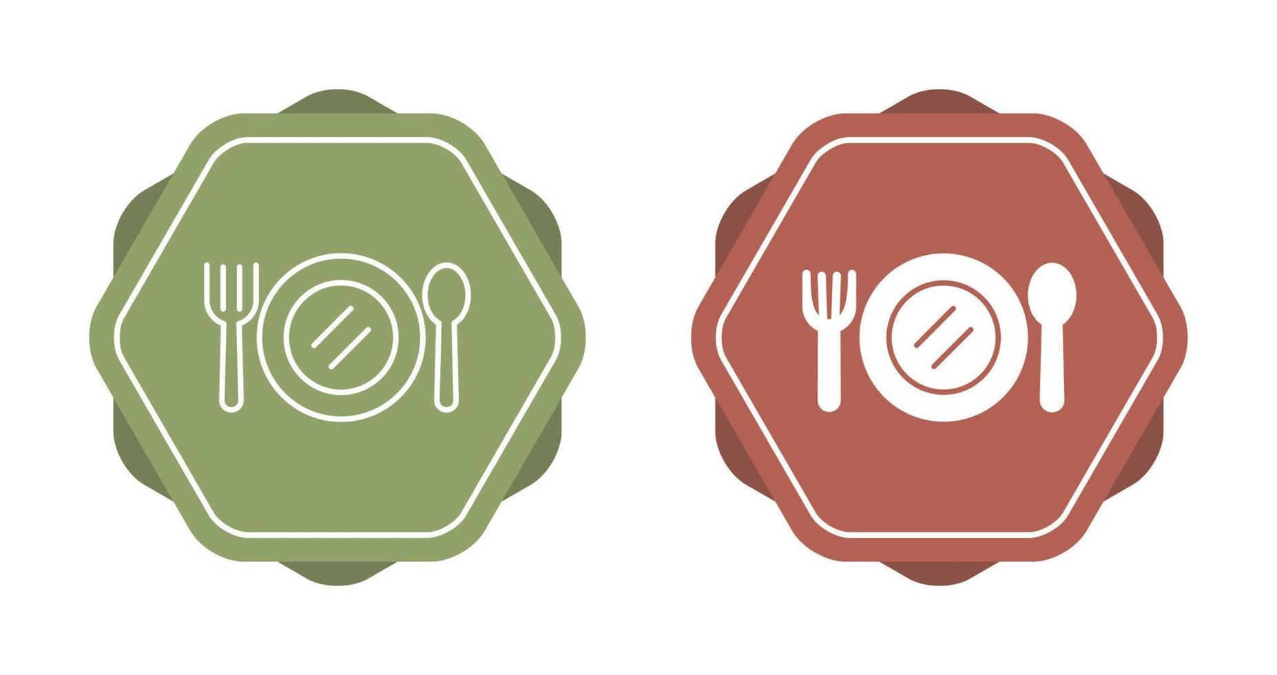 icono de vector de catering