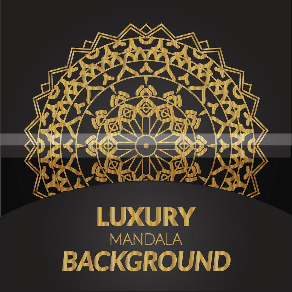 Modern Creative Mandala Design Template vector