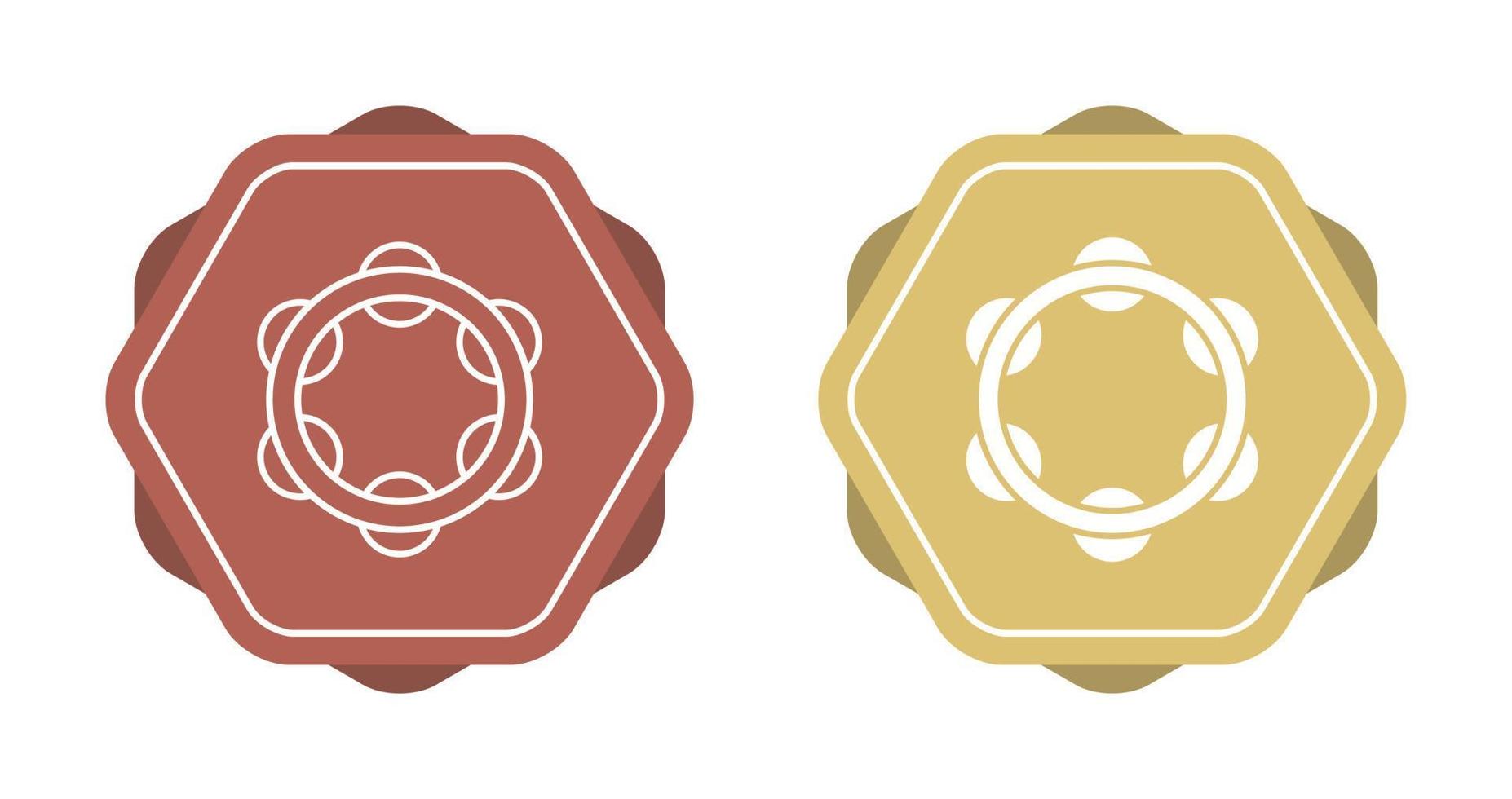 Tambourine Vector Icon