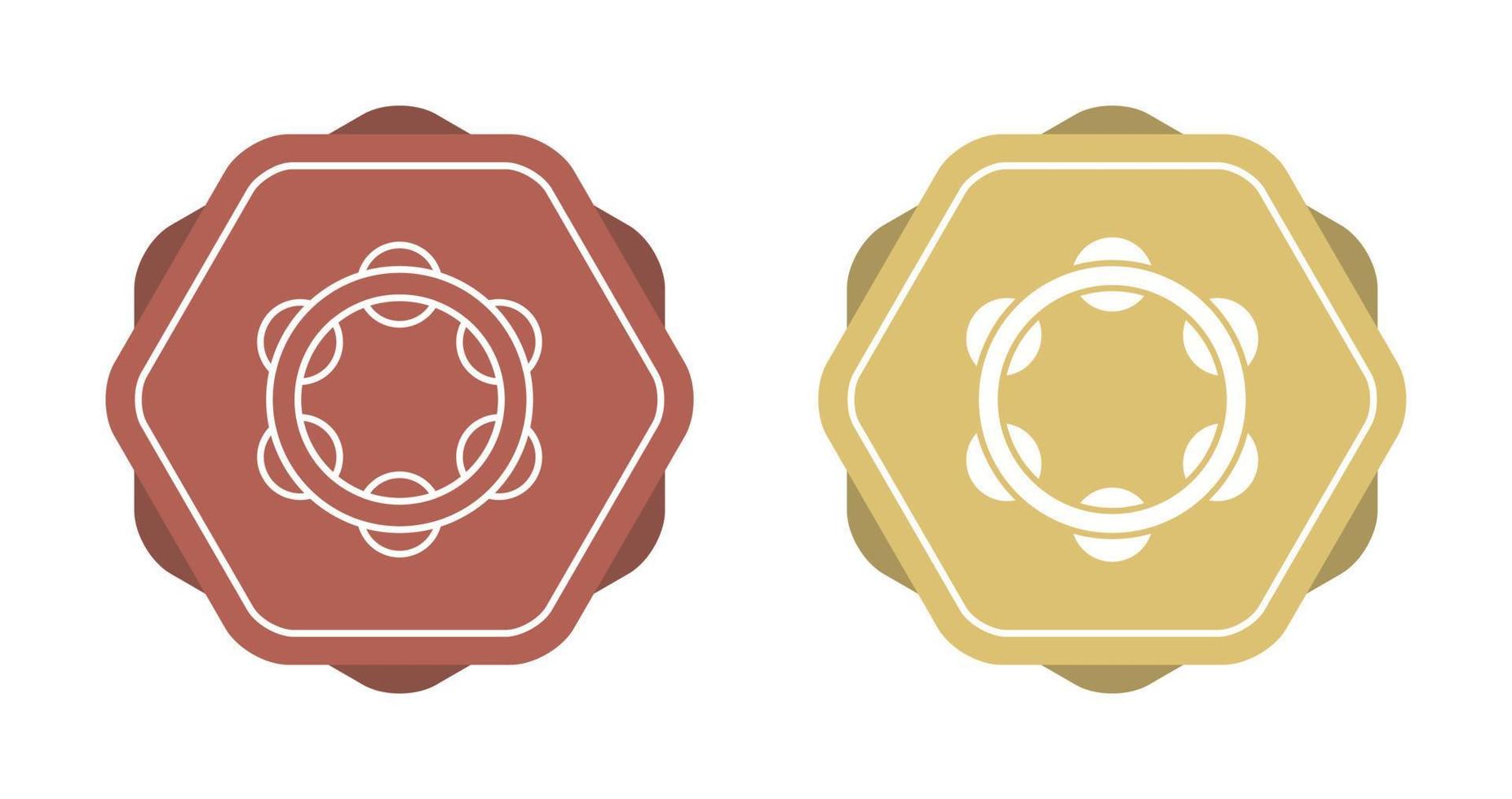 Tambourine Vector Icon