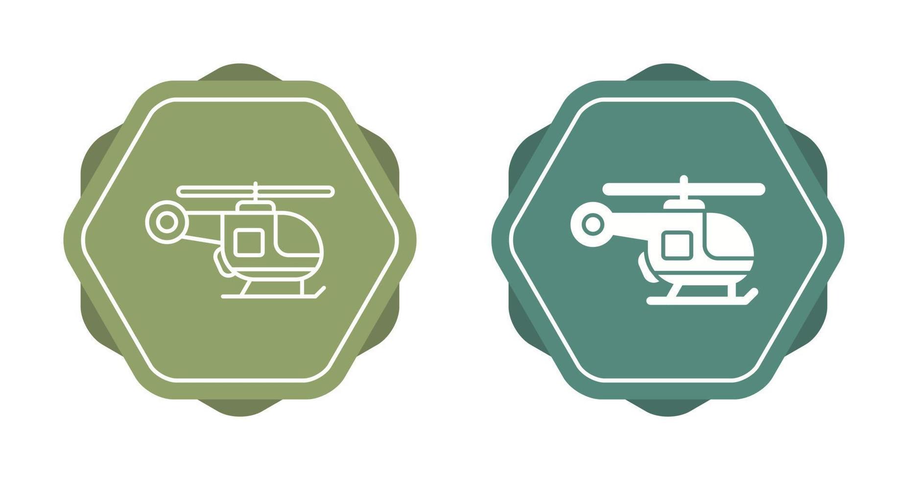 Helicopter Vector Icon