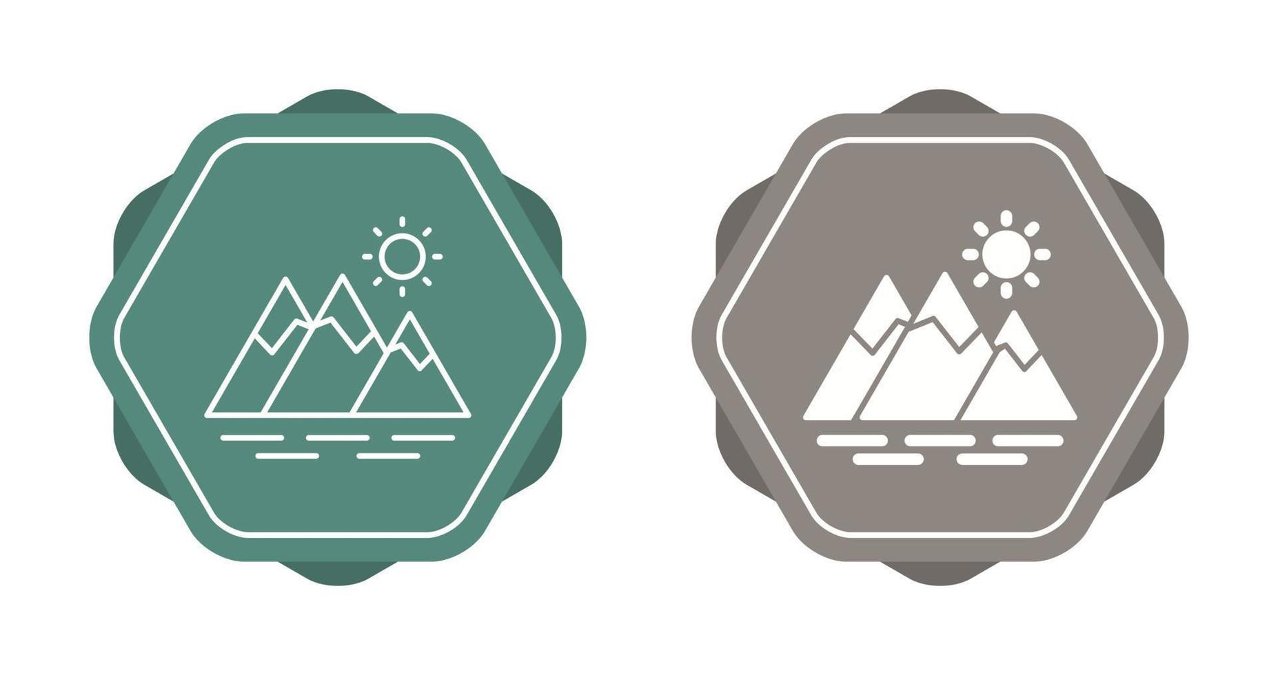Mountain Vector Icon