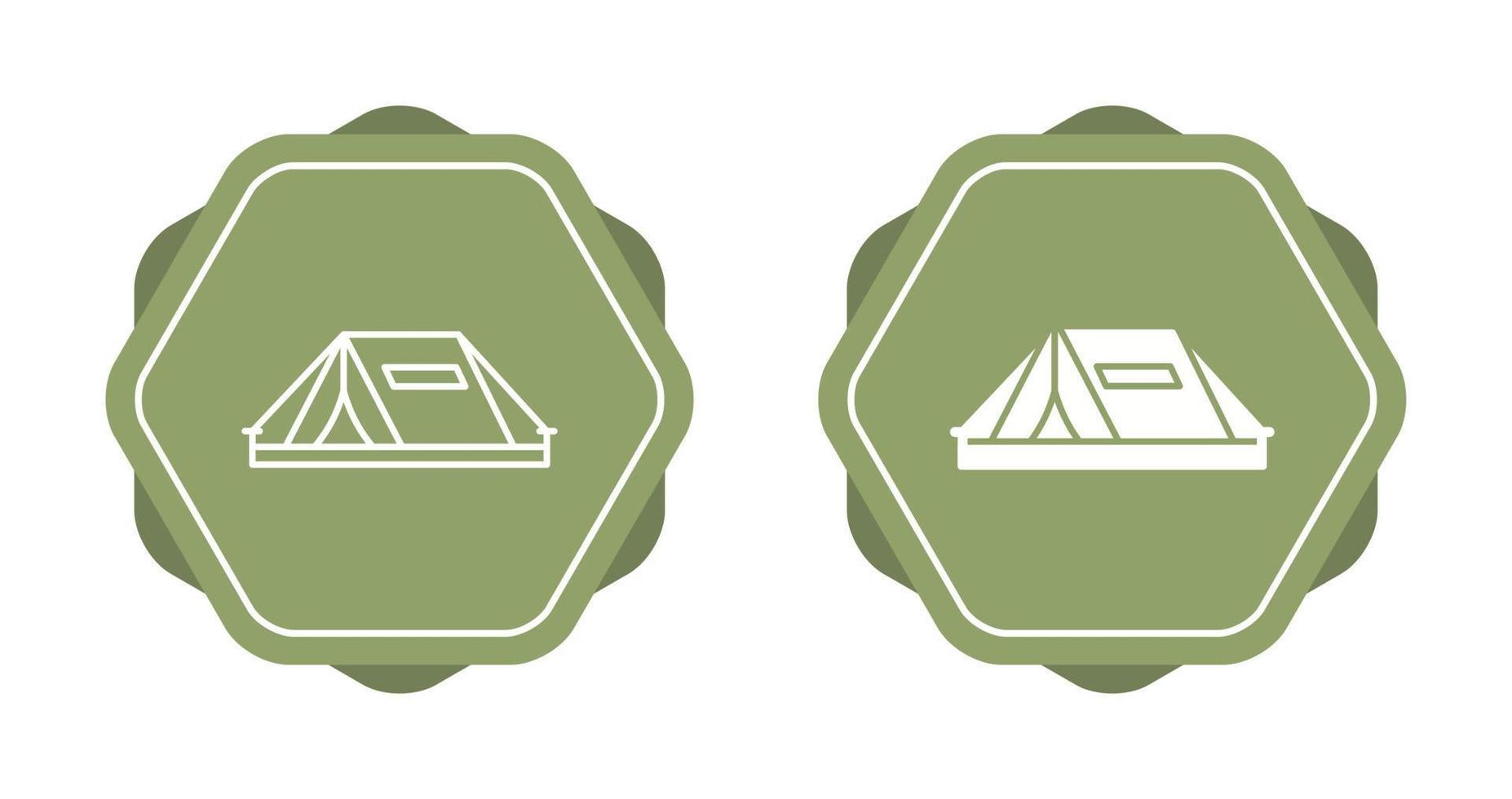 Tent Vector Icon