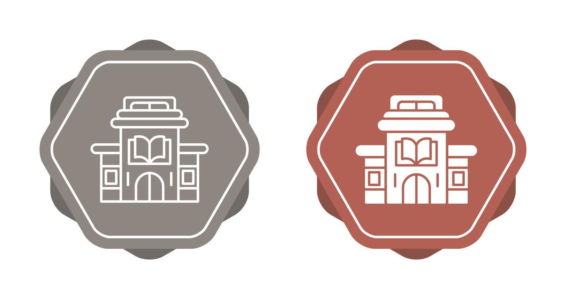 Library Vector Icon